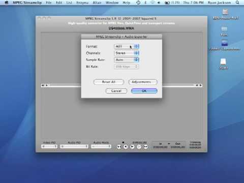 Audacity - How To Convert WMA to AIFF WAV and export MP3 - YouTube