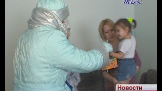 Накануне Нового года искитимцы дарили детям подарки