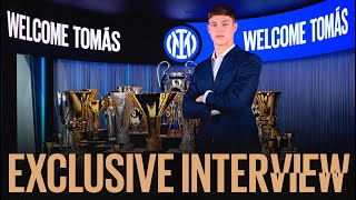 TOMAS PALACIOS | INTERVISTA ESCLUSIVA 🎙️⚫🔵?? #WelcomeTomas