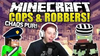 Minecraft COPS & ROBBERS - SO EIN CHAOS! | ungespielt