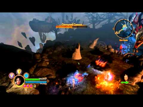 Dungeon Siege 3 III Gameplay best equipment (Glitch) boss fight