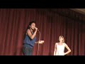 Sidney & Kameryn singing at MHS Showcase 2011