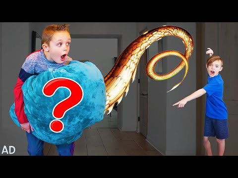Kade Sneaks a Secret Pet into the House! Kids Fun TV & Aqua Dragons