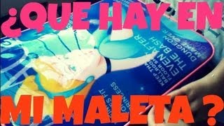 ¿ Que llevo en mi maleta ? - Ma01rp