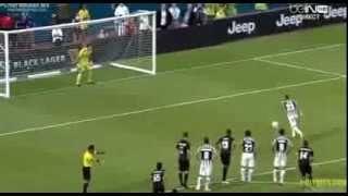 Rigore di Arturo Vidal ~ Juventus vs Inter 1-1 HD