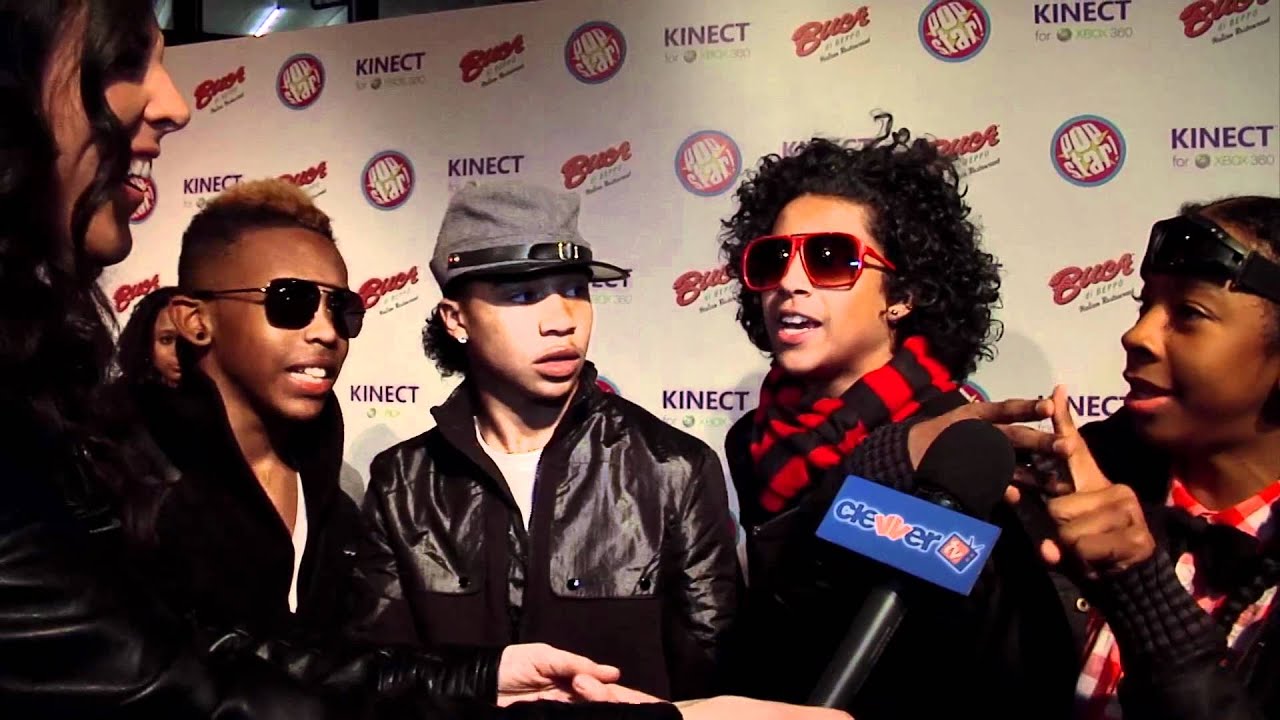 Mindless Behavior Interview On Set.