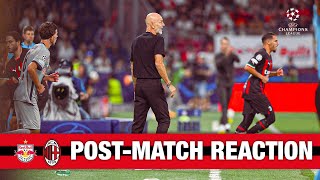 RB Salzburg v AC Milan | Post-match reactions | Champions League 22-23