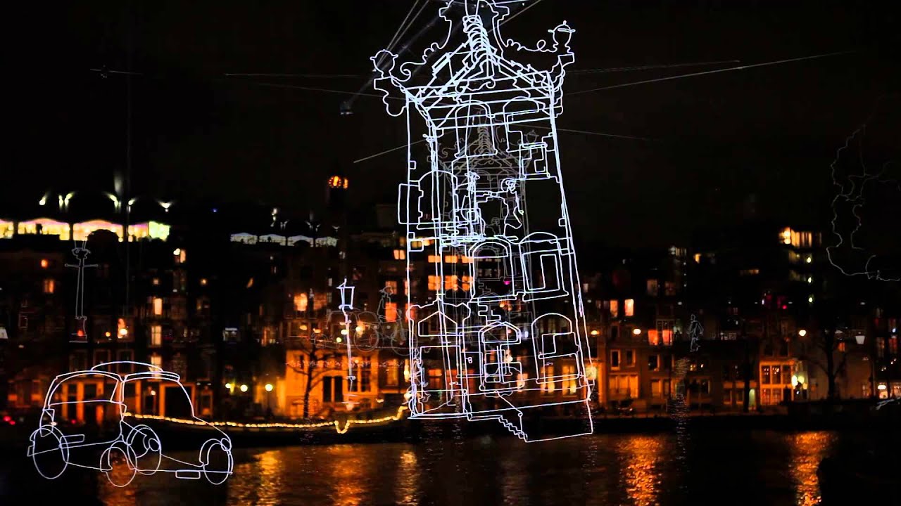 Drawn in Light - Twelve meter wide Outdoor Mobile