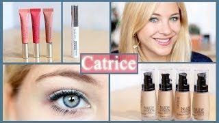 Neue Catrice-Produkte I Makeup-Test I Wimpern verlängern, matte Foundation...