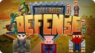 Minecraft - ¡El Romance Secreto! xD Villager Defense