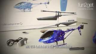 fun2get ferngesteuerter Helikopter Blue Blood mit Motion Control