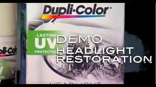 Dupli-Color Headlight Lens Restoration Kit EHLR10000
