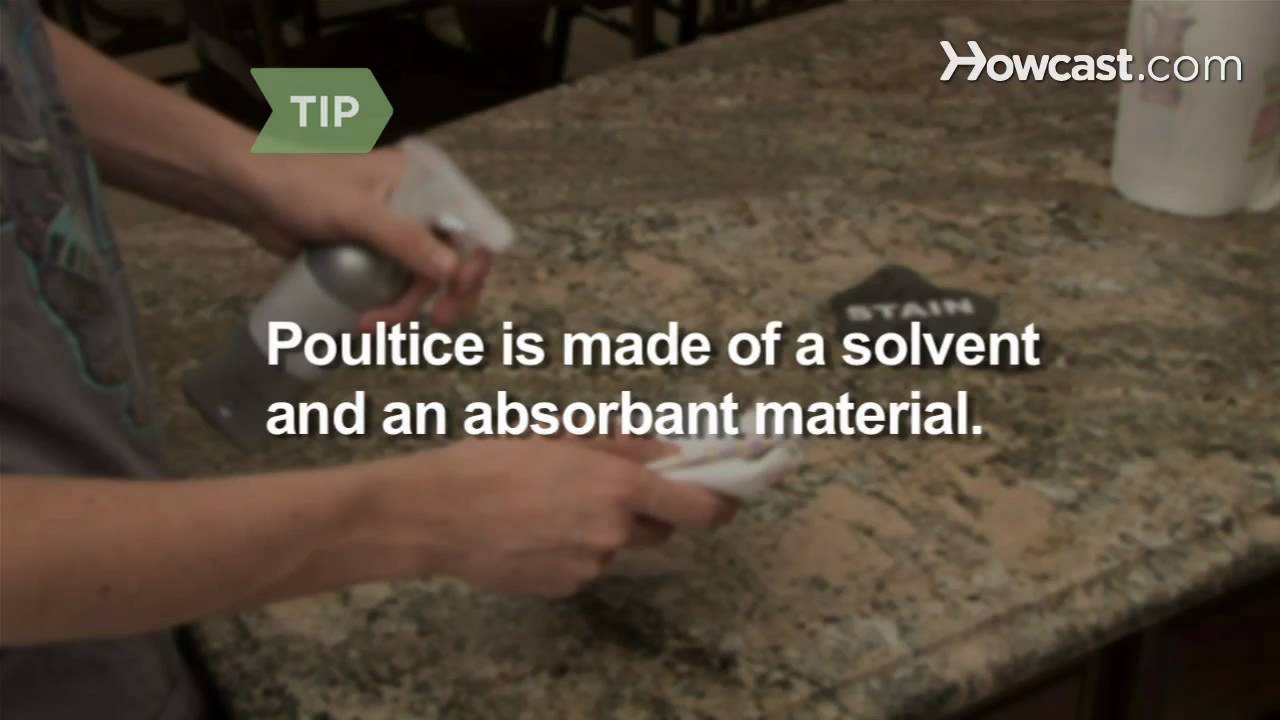 How to Get Grease off a Granite Counter YouTube