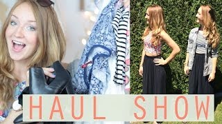 H&M, Pimkie, Tally Weijl -  HAULSHOW - CropTops, Highwaisted Shorts & Skirts