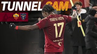 TUNNEL CAM HIGHLIGHTS ✨ | ROMA 4-1 LECCE ⚽️⚽️⚽️⚽️