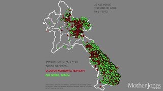 Bombing Missions Over Laos From 1965-1973