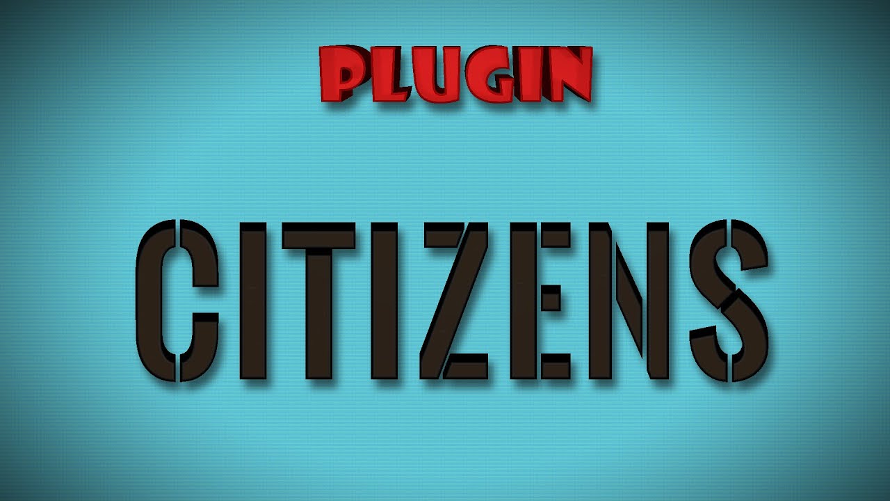 CZ]Bukkit Plugin - Citizens - YouTube