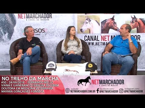 #50 - NO TRILHO DA MARCHA - 24/09/2018 - Dr.a em Medicina Veterinária Mayara Gonçalves Fonseca