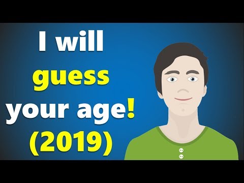 I will guess your age (2019) - Crazy math trick!