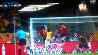 Brésil vs Espagne - But de Fred! 01/07/2013