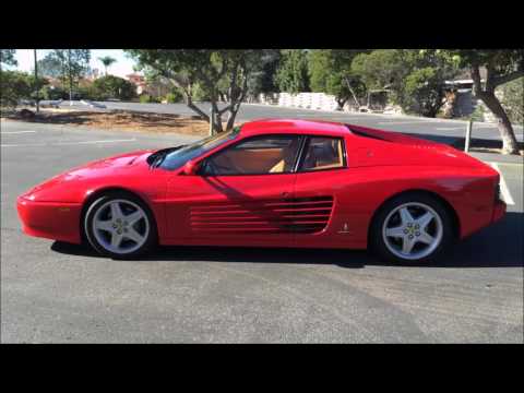 video 1992 Ferrari 512TR