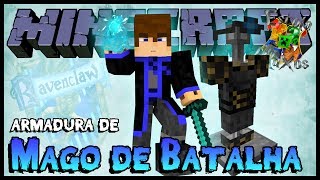 Armadura de Mago de Batalha - Escola de Bruxos #05 (Minecraft)