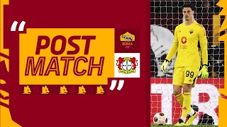 “Siamo dispiaciuti ma dobbiamo crederci” | MILE SVILAR AL TERMINE DI ROMA-LEVERKUSEN