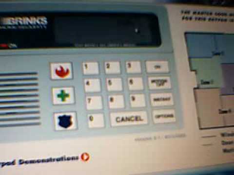 Brinks Keypad Demo - YouTube