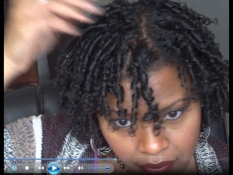 "Natural Hair" Finger Coil Out Tutorial - BEAUTIFUL!! - YouTube