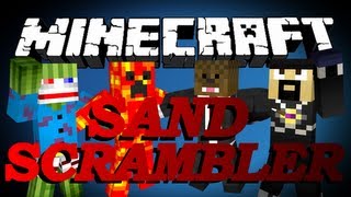 BRAND NEW Minecraft Sand Scramble Minigame w/ AntVenom, TBNRFrags, and Bashur