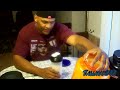 bodybuilding : Post-Workout Shake. Whey Protein Isolate Powder And Carbs