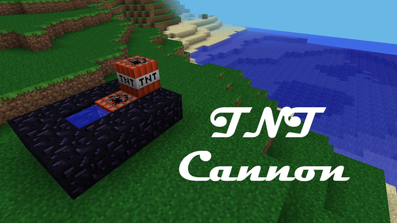 how to make a easy tnt launcher in minecraft bedrock edition