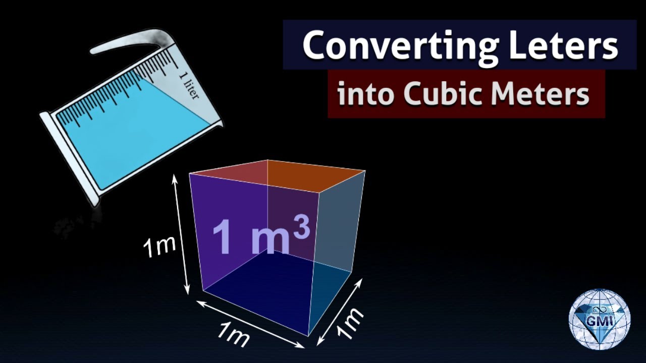 Liters To Meter Cube