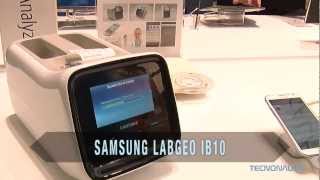 Labgeo IB10: Analizador de sangre Samsung - MWC 2013