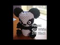 1 - 3D Origami Panda Tutorial