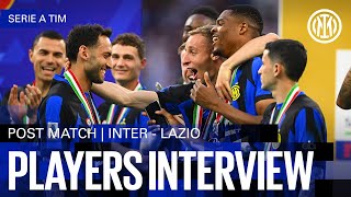 CALHANOGLU AND DARMIAN | INTER 1-1 LAZIO | PLAYERS INTERVIEW 🎙️⚫🔵🏆???