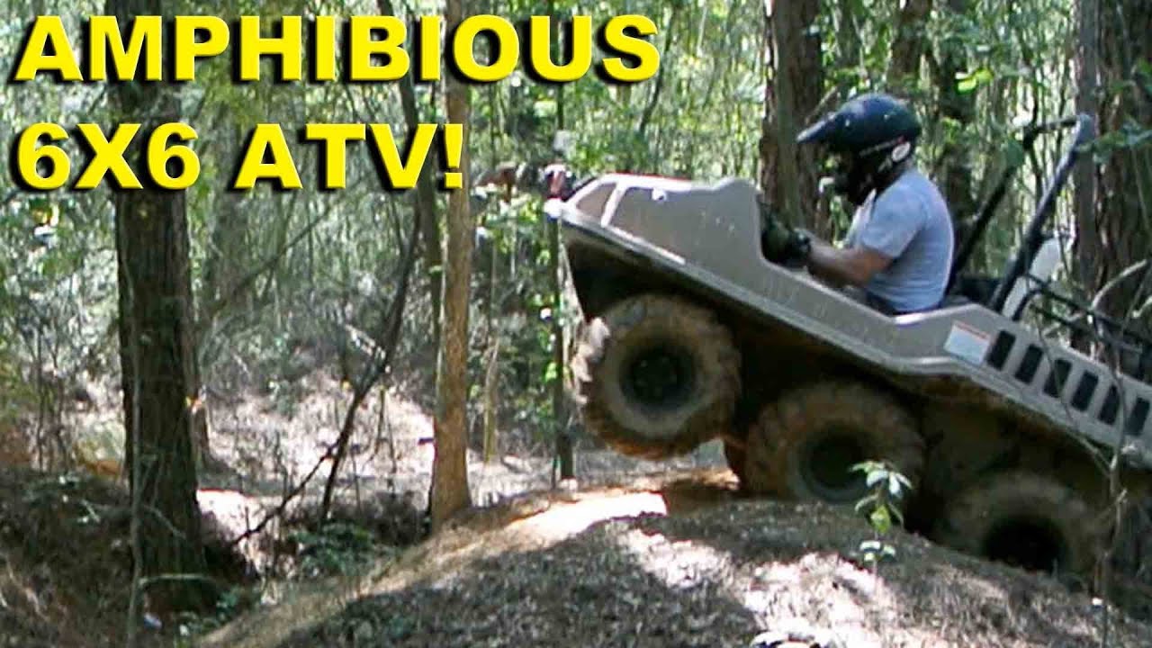 Amphibious 6x6 ATV! "Go Anywhere" Max II from Recreatives Industries
