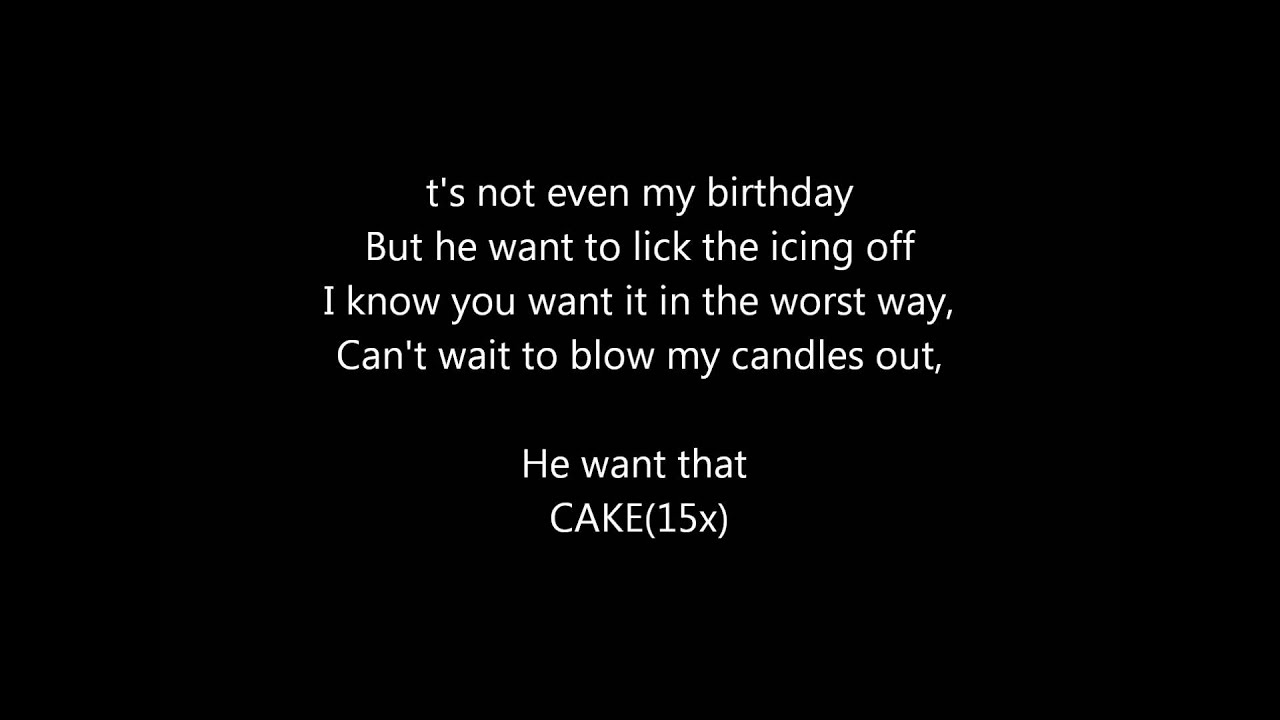 Rihanna Birthday Cake Lyrics (Talk That Talk) - YouTube