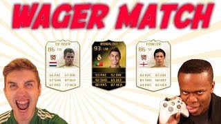 WAGER MATCH vs KSI! IN FORM RONALDO + TWO LEGENDS!