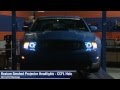 Mustang Raxiom Smoked Projector Headlights - CCFL Halo (10-12 GT, V6) Review