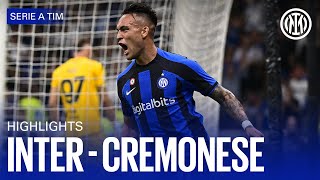 INTER vs CREMONESE 3-1 | HIGHLIGHTS | SERIE A 22/23 ⚫🔵?