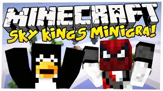 Minecraft: WYMIOTUJĄCY BLOW! SkyKings /w Pingwin i Blow