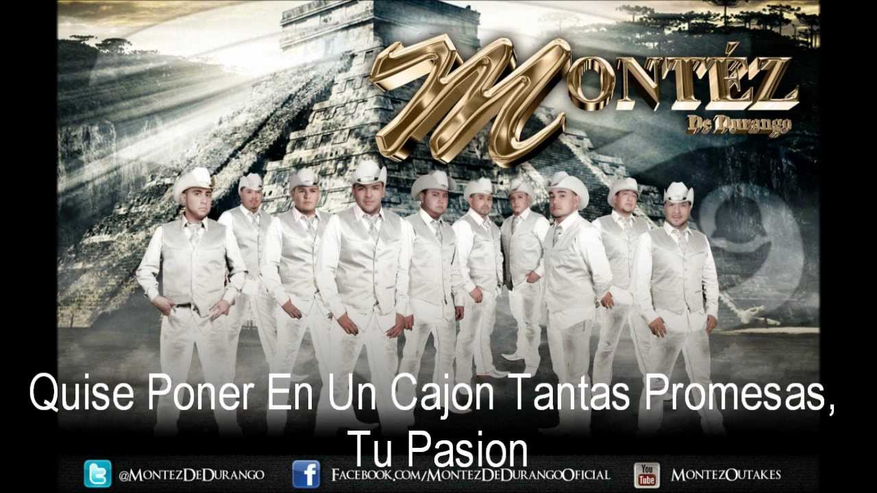 Montez De Durango - A Donde Aviento Al Corazon (Con Letra) - YouTube