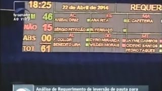 22-04-14   Bate-boca entre Aécio e Lindberg Farias e o Marco Civil da Internet entrou na pauta