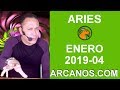 Video Horscopo Semanal ARIES  del 20 al 26 Enero 2019 (Semana 2019-04) (Lectura del Tarot)