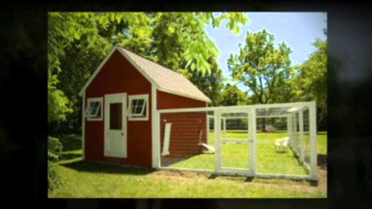 Build Your Own Chicken Coop - Chicken House Plans - YouTube