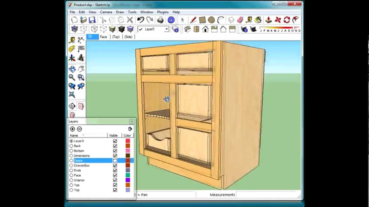 cabinet 3d design software free