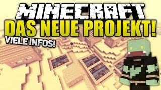 DAS NEUE MINECRAFT PROJEKT - Alle Städte & wichtige Infos! | ungespielt