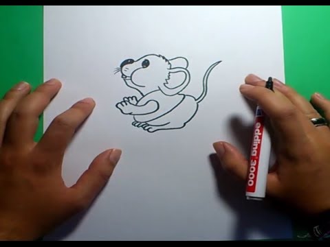 Como dibujar un raton paso a paso 6 