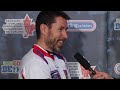 Draw 14 Media Scrum - 2013 Ford World Men's Curling Championship